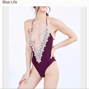 Blue Life Mirage Crotchet One Piece